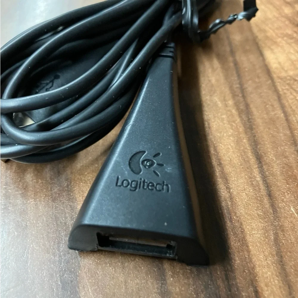 Logitech 5 Feet USB Male To Female USB Extension Cable Weighted Dock End NEW